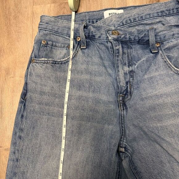 PISTOLA Bobbie mid rise loose straight leg with crossover - Picture 12 of 15